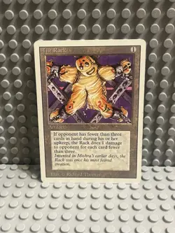 Magic the Gathering | Revised Edition | The Rack | #278 | HP | - Image 1