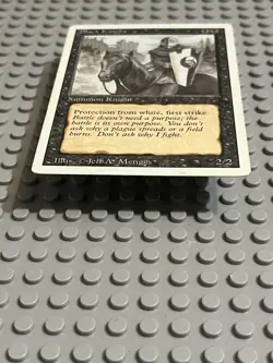 Magic the Gathering | Revised Edition | Black Knight - Image 3
