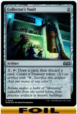1x - Collector's Vault - FOIL #244 - Wilds of Eldraine - CUC NM MTG - Image 1