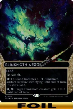 1x - Blinkmoth Nexus - FOIL BORDERLESS #03 - Edge of Eternities: Stellar Sights - Image 1