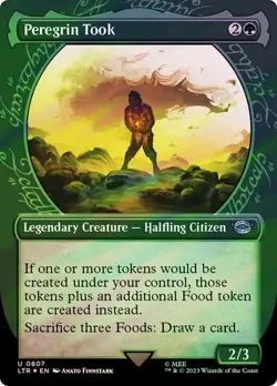 Peregrin Took - NM SURGE FOIL - Lord of the Rings LTR MTG - Image 1