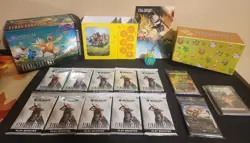 MTG Final Fantasy Chocobo Bundle Click Wheel, Deck Box, Tokens, Lands, Paradise - Image 1