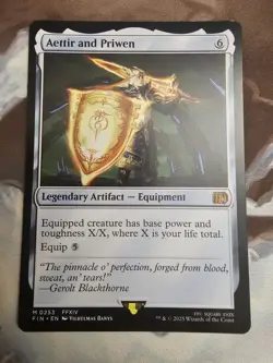 Magic The Gathering Aettir and Priwen Final Fantasy M 0253 Regular Non-Foil - Image 1