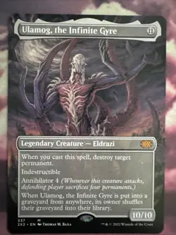 Ulamog, the Infinite Gyre (Borderless) Double Masters 2022 Regular - Image 2