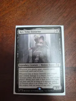 Rev Tithe Extractor Anime Art, Jumpstart 2025 Foundations, MTG NM Condition - Image 1