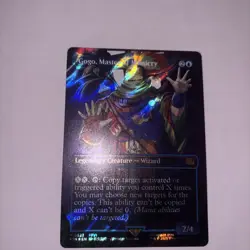 MTG Gogo, Master of Mimicry Borderless Surge Foil Foil NM FINAL FANTASY Magic - Image 1