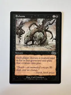Exhume - MTG Urza's Saga - NM - Image 1