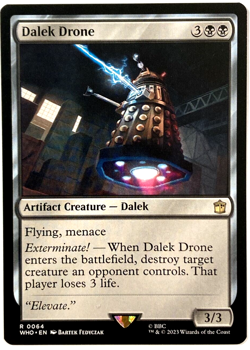MTG Dalek Drone Universes Beyond: Doctor Who 64 NM - Image 1