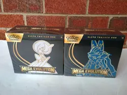 Pokemon Mega Evolution MEG Elite Trainer Box ETB Set of Lucario & Gardevoir NEW - Image 1