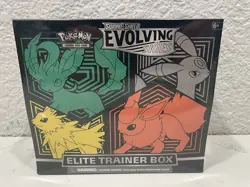 Pokemon TCG Sword & Shield Evolving Skies Elite Trainer Box (ETB) FACTORY SEALED - Image 1