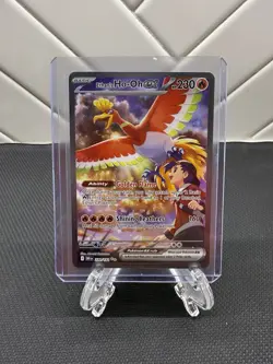 Pokemon Ethan's Ho-Oh EX 230/182 Destined Rivals Special Illustration Rare TCG - Image 1