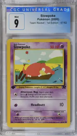 Slowpoke 67/82 Team Rocket Regular for sale online - Image 1