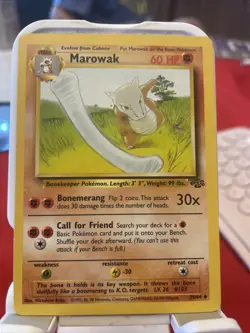 Pokemon Jungle Cubone 50/64 & Marowak 39/64 - Image 3