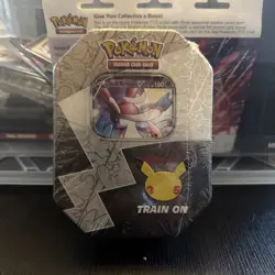 Pokemon TCG 25th Anniversary Celebrations Tin Pack ~ Dark Sylveon Factory Sealed 820650809880 - Image 1