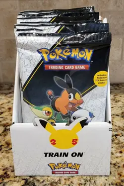 Pokemon TCG: First Partner Pack, Unova Region - 25th Anniversary - New, Sealed! - Image 1