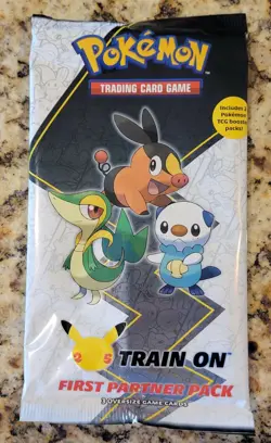 Pokemon TCG: First Partner Pack, Unova Region - 25th Anniversary - New, Sealed! - Image 2