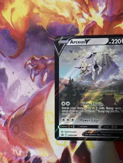 Arceus V Promo Miscut🔥 - SWSH204 Pokemon TCG - Image 2
