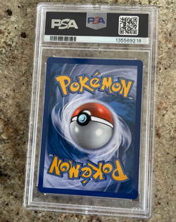 2013 POKEMON BLACK & WHITE PLASMA BLAST 97 FULL ART/GENESECT EX PSA 8 - Image 2
