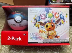 Pokemon Prismatic Evolutions ETB + Pokeball Sam’s Club MULTIPLES AVAILABLE - Image 1