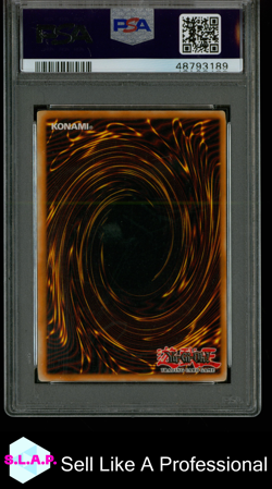 RIGHT LEG/FRBDN.ONE 1ST EDITION-PORTUGUESE YU-GI-OH! LOB 2002 P120 PSA 9 - Image 2