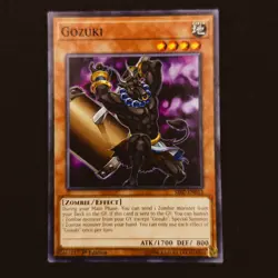 Yu-Gi-Oh! TCG Gozuki SR07-EN013 Zombie Horde 1st Edition Common LP - Image 1