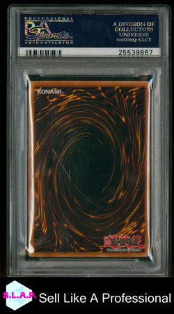 DARK MIRROR FORCE YU-GI-OH! IOC-INVASION OF CHAOS 1ST ED. 2004 054 PSA 9 - Image 2
