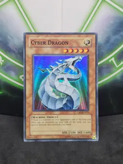 Yugioh Cyber Dragon CRV-EN015 Super Rare NM - Image 1