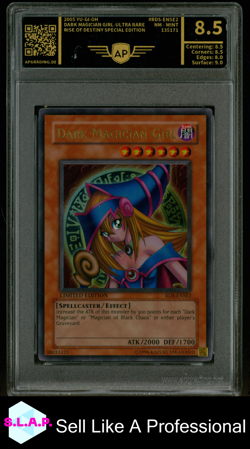 DARK MAGICAN GIRL- UR YU-GI-OH! 2005 RDS-ENSE2 RISE/DESTINY SPEC. ED. EN AP 8.5 - Image 1