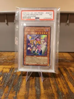 2006 YU-GI-OH PROMO TOON DARK MAGICIAN GIRL JUMP MAGAZINE #EN010 PSA 7 - Image 1