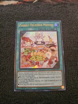 Purrely Delicious Memory - MP24-EN291 - Ultra Rare YuGiOh - Image 1