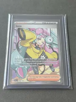 Pokemon TCG Iono Scarlet & Violet Paldea Evolved Card 254/193 - Image 1