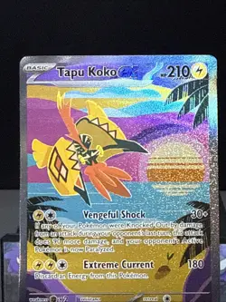 Pokemon Card Tapu Koko EX 247/182 Paradox Rift Special Illustration Rare NM - Image 2