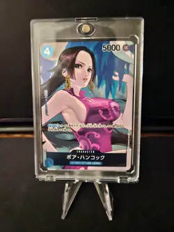 Boa Hancock (Alt Art) OP02-059 R Paramount War Parallel/JAPANESE ONE PIECE Card - Image 1