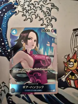 Boa Hancock (Alt Art) OP02-059 R Paramount War Parallel/JAPANESE ONE PIECE Card - Image 2
