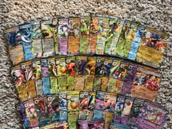 HUGE Lot of 50 EX English RARE Pokemon Cards - Mewtwo Espeon Mega - NM - Image 4