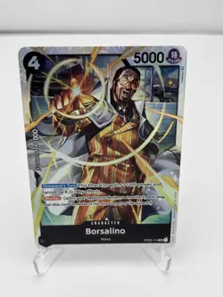 Borsalino OP02-114 SR - One Piece Card Game Paramount War Eng NM - Image 1