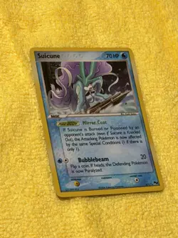 Suicune Pop Series Promos 2 Holo Rare Pokemon TCG Card 4/17 - Image 3