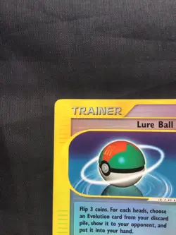 Pokemon Cards: Skyridge Reverse Holo: Lure Ball 128/144 - Image 3