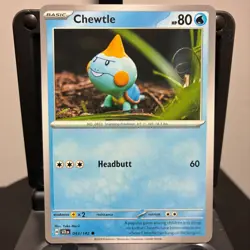 Chewtle - 043/142 - Pokemon Stellar Crown 2024 - Common Card NM - Image 1