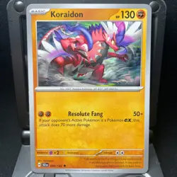 Koraidon - 090/142 - Pokemon Stellar Crown 2024 - Uncommon Card NM - Image 1