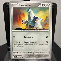 Duraludon - 106/142 - Pokemon Stellar Crown 2024 - Common Card NM - Image 1
