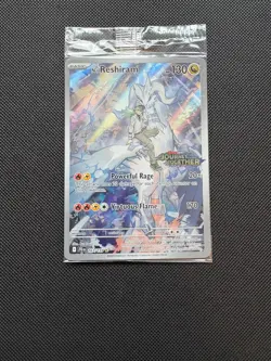 N's Reshiram 167/159 Journey Together Stamped Promo Sealed Pokemon Card - Image 1