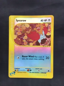 Pokemon Cards: Expedition Reverse Holo: Spearow 130/165 - Image 1