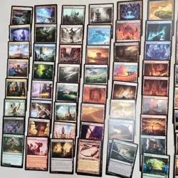 81 NON-BASIC LANDS useful Fun COLLECTION Lot of ALL Different Magic MTG Cards - Image 3