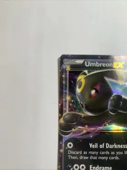Umbreon EX 55/124 Fates Collide Ultra Rare Holo Pokemon Card LP - Image 5