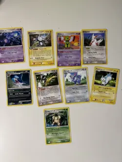 Pokemon (127 Cards) Pokemon TCG Trading Cards From 2007 -Light To Heavy play - Image 1