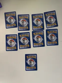 Pokemon (127 Cards) Pokemon TCG Trading Cards From 2007 -Light To Heavy play - Image 2