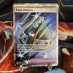 Punk Helmet 121/094 - Pokemon Card TCG - Phantasmal Flames Illustration Rare -NM - Image 1