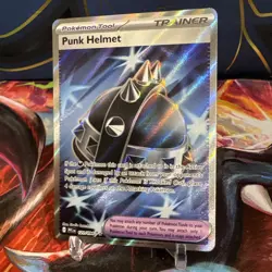 Punk Helmet 121/094 - Pokemon Card TCG - Phantasmal Flames Illustration Rare -NM - Image 3