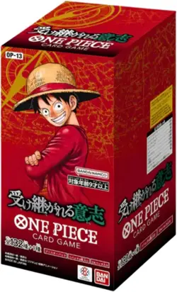 One Piece Card Game OP-13 Carrying on his Will Booster Box op13 JAP nuovo SEALED - Image 1